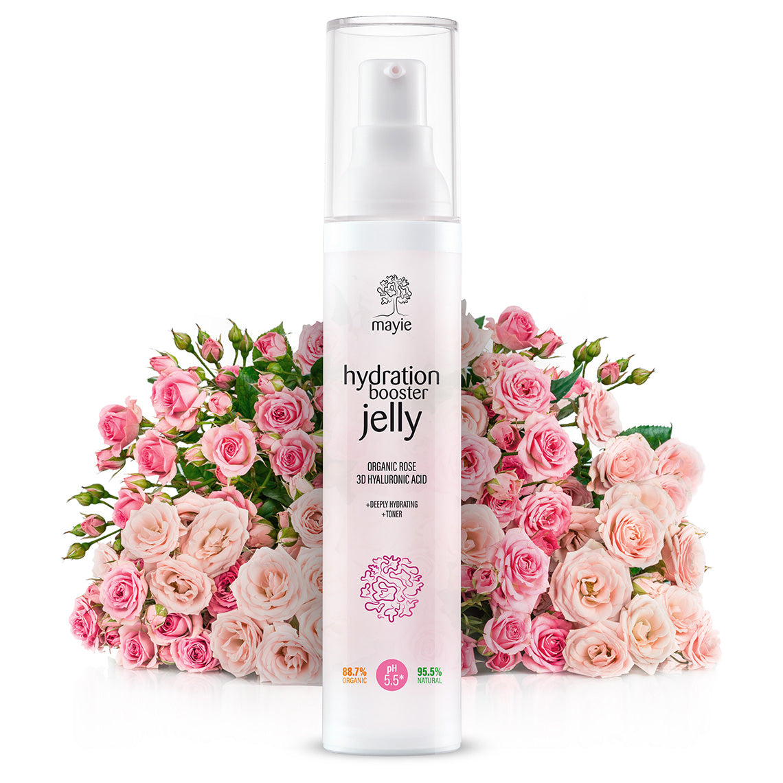 Mayie Supreme Anti-ging Routine - Silk Effect Gentle Cleanser, Hydration Booster Jelly, Daily Defence SPF Moisturiser, C-bright Moisturiser, Reti-smooth Serum (retinol), C-bright Serum (vitamin C)