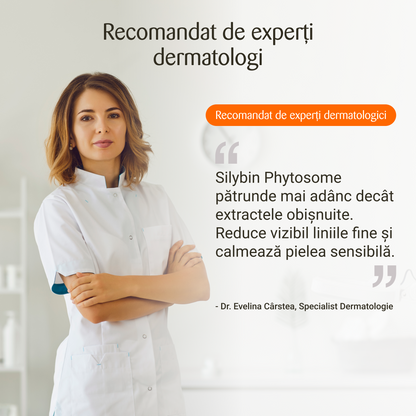 Diminuează aspectul ridurilor cu PhytoDerm Antiwrinkle Nectar, Nectar Antirid cu Fitozom de Silybin