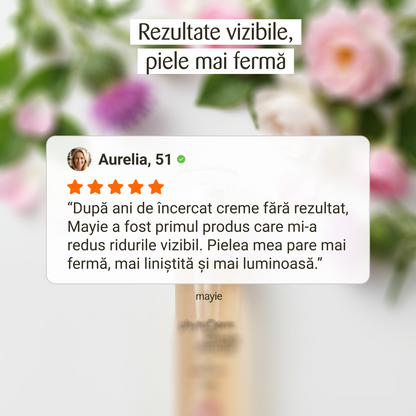 Diminuează aspectul ridurilor cu PhytoDerm Antiwrinkle Nectar, Nectar Antirid cu Fitozom de Silybin