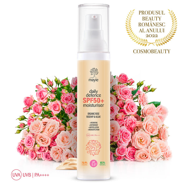 Mayie Supreme Anti-ging Routine - Silk Effect Gentle Cleanser, Hydration Booster Jelly, Daily Defence SPF Moisturiser, C-bright Moisturiser, Reti-smooth Serum (retinol), C-bright Serum (vitamin C)