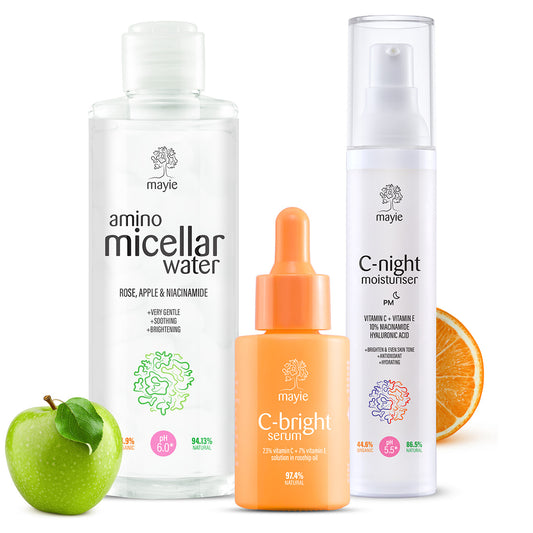 Mayie C-night Ritual - rutina de noapte cu vitamina C