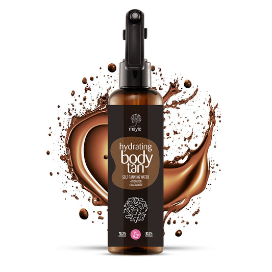 Mayie - Hydrating Body Tan, apă autobronzantă cu niacinamide