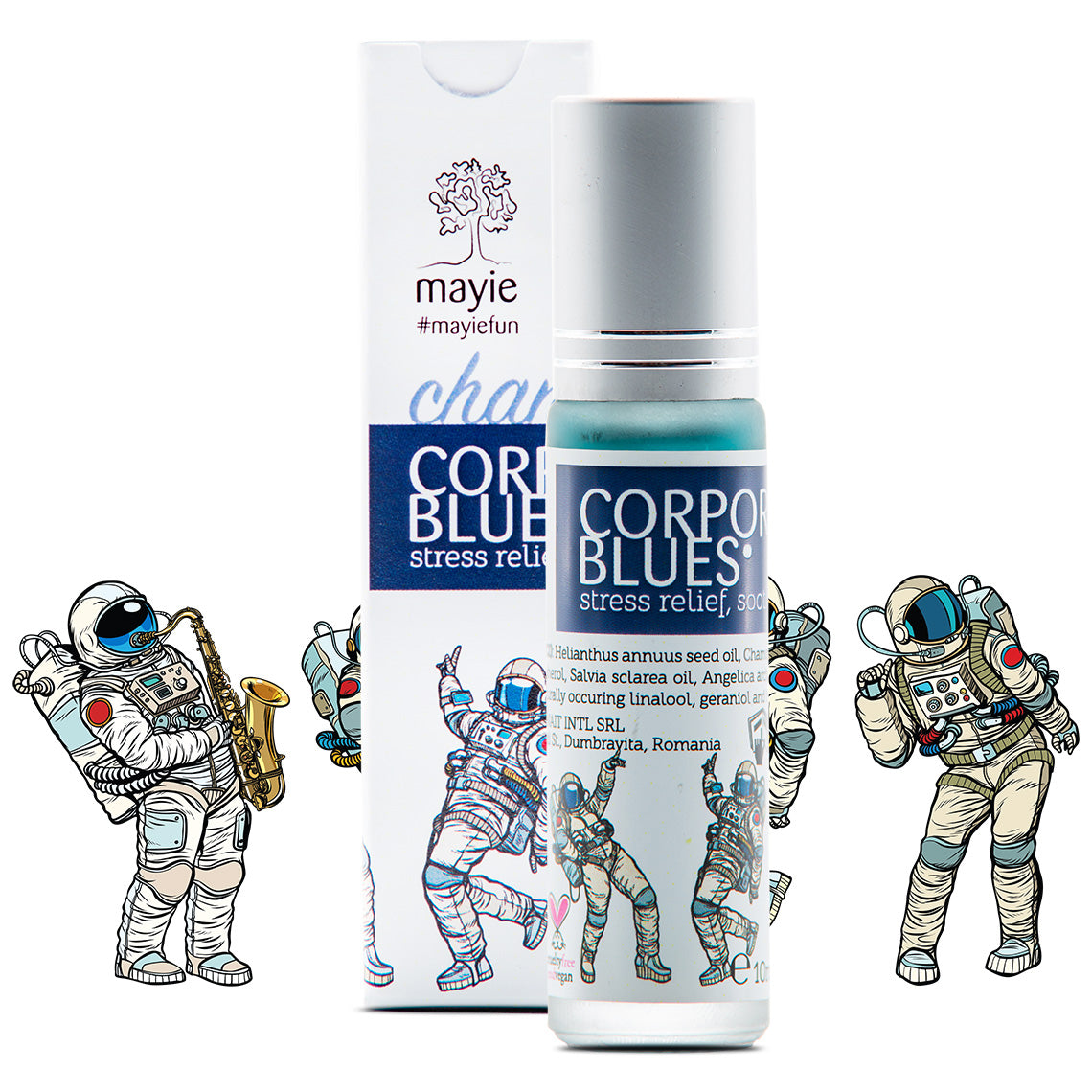 Corporate Blues, Roll-on Mușețel, #mayiefun, 10ml